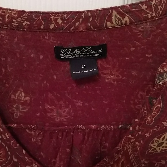 EUC Lucky Brand top - Picture 2 of 4